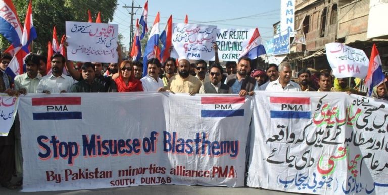 A Christian faces imprisonment on a fabricated charge of blasphemy